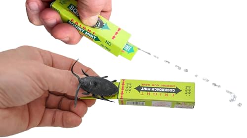 jameitop® Ultimatives Scherzartikel-Set: Schock-Kaugummi mit Käfer + Spritz-Kaugummi mit Wasser – Lustiger Streich für Partys, Büro & Freunde – Perfektes Spaß-Geschenk!