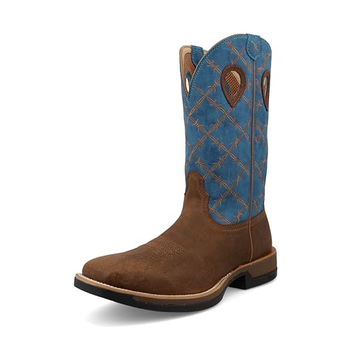 Image of Twisted X Men's 12 inch Tech X Boot, Wide Square Toe with CellStretch and Tech X