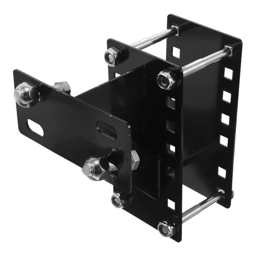 LIFKOME Soporte de Rueda de Repuesto para Remolque Resistente Acero Carbono Montaje Compatible Camión Barco RV Pickup
