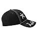 Unisex Black&White Graffiti Baseball Cap, Fashion Graphic and Cool Hip Hop Style Snapback Hat, Punk Rock and Stylish Streetwear Hat for Men & Women Adjustable Cap