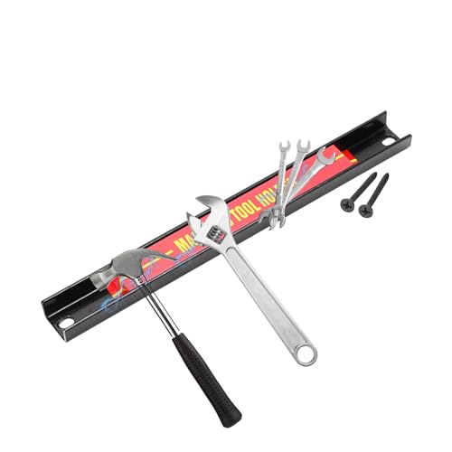 Barra magnética para Herramientas, Barra de Herramientas magnética - Portaherramientas de Pared de Gran Capacidad | Portaherramientas antioxidante para reparación de automóviles, Organizador de