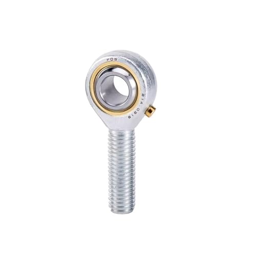 BERWENNY 1PC Rod Ends Joint Bearings Male Thread POSB3L/4L/5L/6L/7L/8L/10L/12L/POSB16L Left-Hand Thread Spherical Plain Bearing(POSB6L 3/8-24)