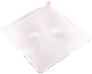 FJYDBTWJ Lupas educativas para hobby, lupa para cartão 10 vezes, portátil, para crianças, leitura antiga, HD, cartão de visita, tipo espelho de ampliação quadrado