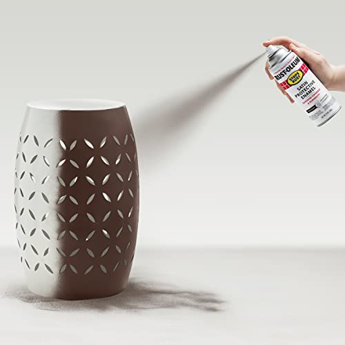 Rust-Oleum 241239 Stops Rust Spray Paint, 12 oz, Satin Dark Brown