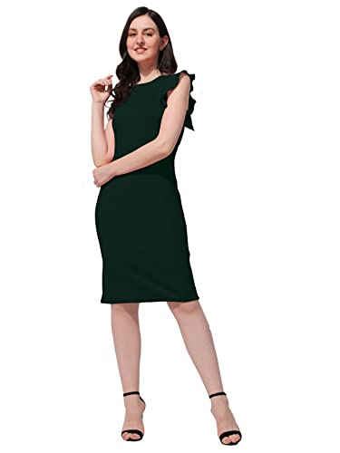 Image of OOMPH! Women's Bodycon Knee-Length Dress
