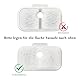Herboom 24 Stück Filter Katzenbrunnen, Dockstream Trinkbrunnen für Katze PLWF005, PLWF115, PLWF105, Trinkbrunnen Filter Ersatzfilter für Katzentrinkbrunnen, 12 Filter und 12 Schwämm
