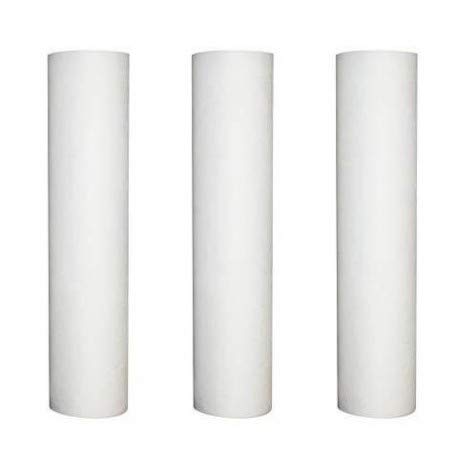 Desineo Lot de 3 recharges Anti-sédiment 10 microns pour Porte Filtre 9-3/4-10 Pouces Cover