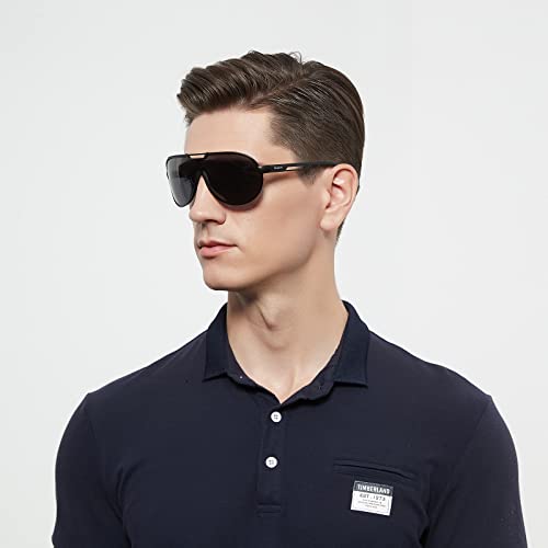 Retro Aviator Polarized Sunglasses for Men Pilot Metal Frame Ultra Light3