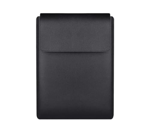 Bolsa de Couro Reforçado para MacBook Pro/Air 13" M1/M2 - Máxima Proteção e Durabilidade (Preto)