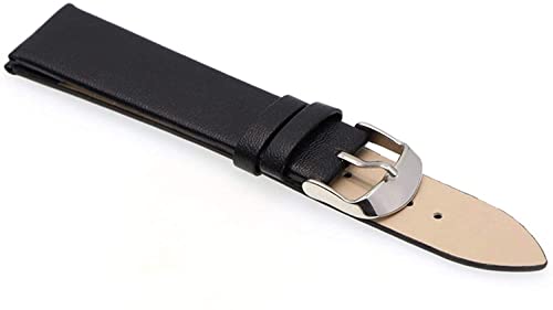 Bracelet de montre cuir grain souple 12mm 14mm 16mm 18mm 20mm 22mm homme femme