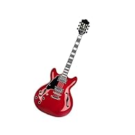 This DIY electric guitar kit is pre-tested and pre-drilled to ensure a smooth, guess-free assembly process. This electric guitar is lightweight yet durable, suitable for beginners and experienced players alike. Enhanced high-frequency response. Porta...
