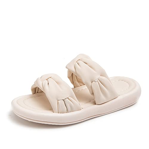 Children's Baby Girls Slippers Summer Outwear Fashion Leather Slippers Daily Beach Shoes Size 2 Girls Sandals