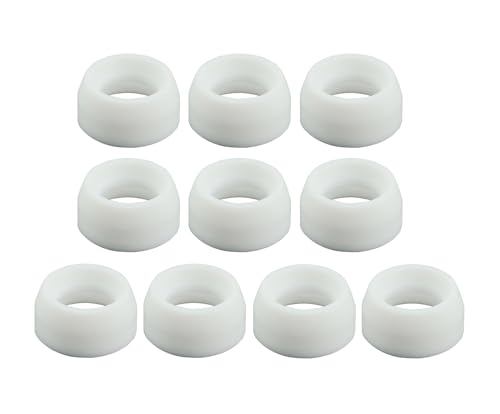 Image of RIVERWELD TIG Welding Torch Insulator Cup Gas Gasket 18CG 10pcs | for QQ300 PTA DB SR WP 17 18 26 TIG Welding Torch