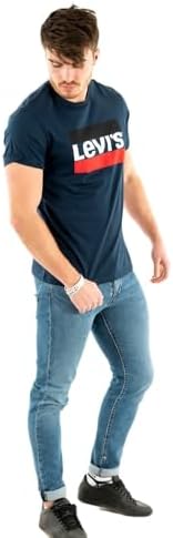 Levi's Men's Graphic 84 T-Shirt, Blue, M image 5