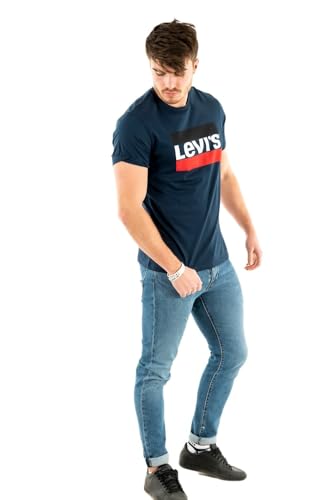 Levi's Herren Sportswear Logo Graphic T-Shirt,Dress Blues,XL