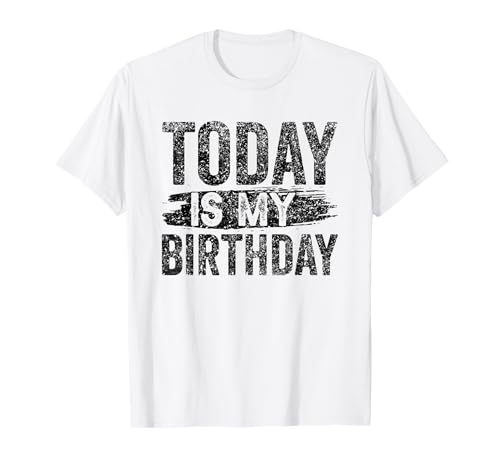Today Is My Birthday Years Celebra la fiesta del equipo Camiseta