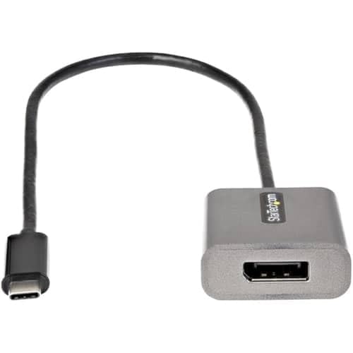 Adaptador USB-C a DisplayPort 1.4 StarTech CDP2DPEC de 8K 60Hz con cable de 30cm 3