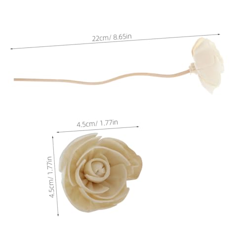 Difusor ULTECHNOVO 9 palitos con flores secas para aromaterapia miniatura 2