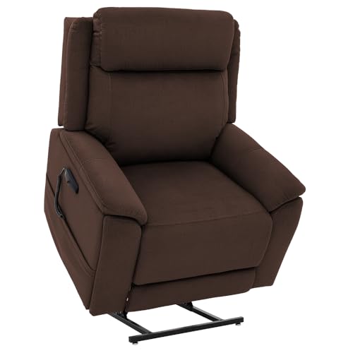 LIVING WELL STORES Pride Sitting Pretty Evolution Collection 3-Position Power Lift Recliner, (LC-435) 400 lbs. Weight Capacity (COSI Mocha, Large with Curbside Delivery)