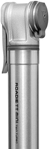 Topeak Roadie TT inflador manual de aluminio de alta gama para bicicletas con válvula Presta 6