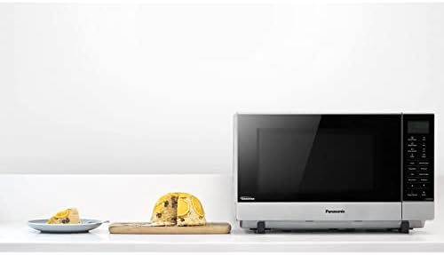 Panasonic NN-SF464MBPQ Flatbed Microwave Oven, 27 Litre, Silver
