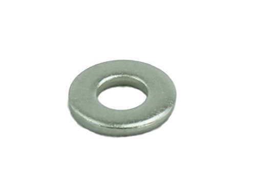 Stainless #10 Flat Washer, Stainless Steel 18-8 (100 pcs, 10 Flat Washer)