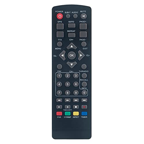 VINABTY FTA530C Remote Control Replaced Fit For PremiumX FULL HD DIGITAL Cabel Receiver DVB FTA-530C FTA530C FTA540T DVB-T2 H.265 DVB-C H.264 HD 530C FTA DVB-C/C2 HD 540T FTA DVB-T/T2
