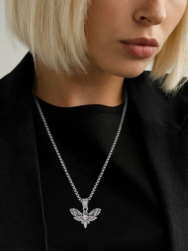Collier gothique argent 925 papillon, le bijou idéal pour vos soirées