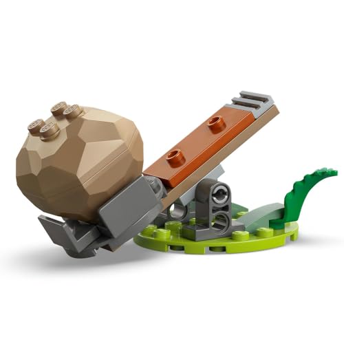 Sonic the Hedgehog Knuckles vs. il Mech Egg Crusher del Dr. Eggman - Set con 2 Minifigure, Anelli e Smeraldi del Caos - Regalo per Bambini e Bambine da 8 Anni in su Fan dei Videogiochi - 77005 - Lego - Immagine 5