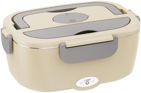 Electric Lunch Box – 80W Heated Lunch Box for Adults with 1.5L St...