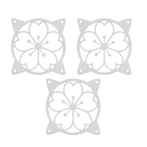 Housse de ventilateur PC 120mm Sakura SplashNColor décorative en fleur de cerisier