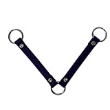 SparkDog Collars HotDawg 犬小屋 ファン ハンギング ユーティリティストラップ Ryobi P3320 BioThane ファンハンガー 犬用クレート用 バケットホルダー ユーティリティストラップ 米国製 (ブラック)