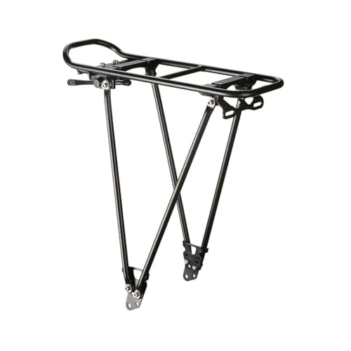 Racktime Unisex – Erwachsene Foldit Gepacktrager, schwarz, 1size