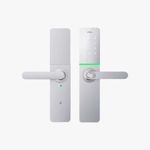 FECHADURA ELETRÔNICA DIGITAL AGL - H30 SILVER WIFI