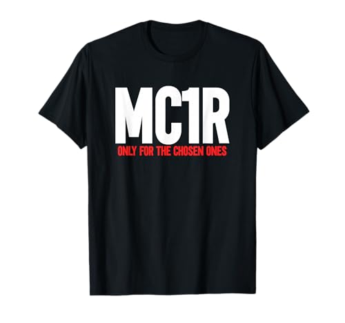 MC1R Gene Chosen Ones Funny Mc1r Redhead Ginger Red Hair T-Shirt