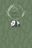 Bullet Grid Journal, panda, 135 pages - PANDA minimalist: minimalist bullet journal