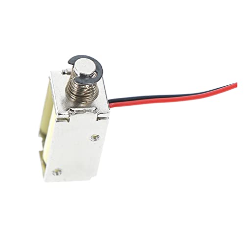 Micro solénoïde électroaimant 12V DC à tige push pull 4mm et aimant à aspiration pour robotique - 6