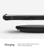 Ringke Fusion X Case Designed for Galaxy Note 10 Plus, Galaxy Note 10 Plus 5G Clear PC Shock Proof Designed with QuikCatch Strap Hole - Black