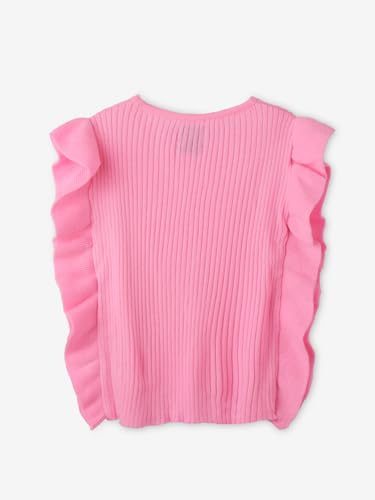 Image of The Souled Store Solids: Baby Pink Girls and Baby Girls Sleeveless Sweaters Girls Knit Sweaters for Kids' Children's Pullover Cable Cardigan Wool Printed Winter Wear Comfortable Warm