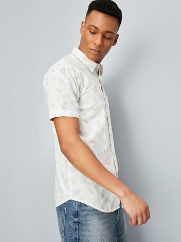 Image of Max Men's Solid Regular Fit Shirt