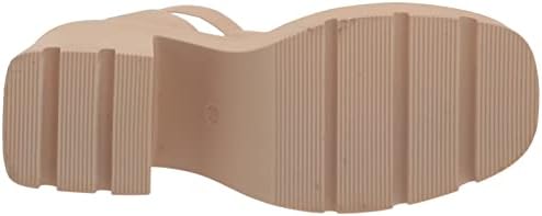 Madden Girl Women's Temple Heeled Sandal, Sand Stretch, 8.5 | Image 3