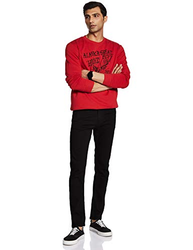 Image of Max Men's Stonewashed Slim Fit Jeans