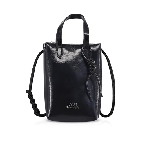Petit sac à main chic en cuir synthétique réfléchissant Andiker