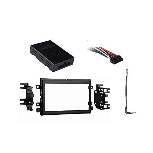 Harmony Audio Compatible with Ford Mustang 2005 2006 Double DIN Stereo Harness Radio Install Dash Kit Package