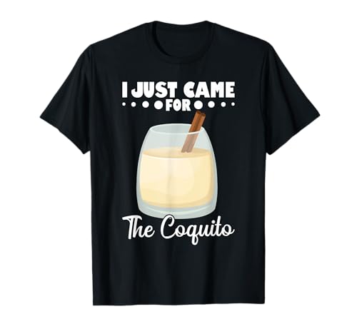 Coquito Recipe Puerto Rico Navidad Coquito Lover T-Shirt