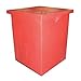 Container w/Lid 23.25"x23.25"x29.25"