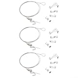 Material de alta calidad: hecho de acero inoxidable 304, este sistema de alambre es resistente al óxido y rendimiento duradero en cualquier entorno.