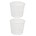 Aexit 2pcs 20ml gauge PP Plastic Volumetric Measuring Cup Container Beaker 40mmx33mm