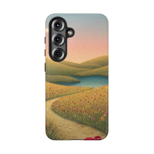 Coque Samsung S25 prairie fleurie pour sublimer vos sorties en nature