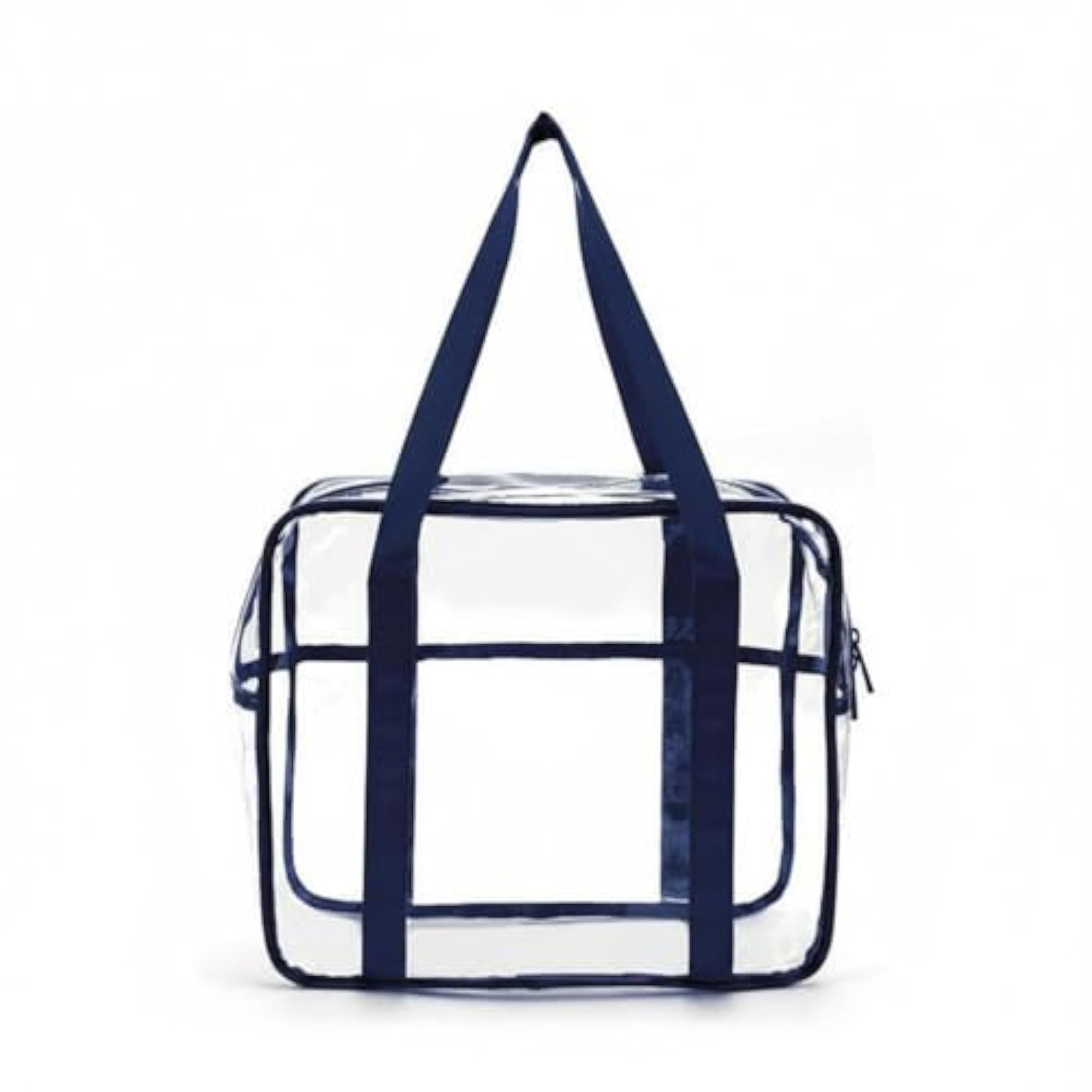 Clear PVC Tote Bag for Women, Waterproof Cosmetic Pouch